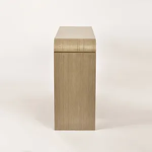 LivinHill Designový konzolový stolek Stilig ST962 122 cm béžový/zlatý