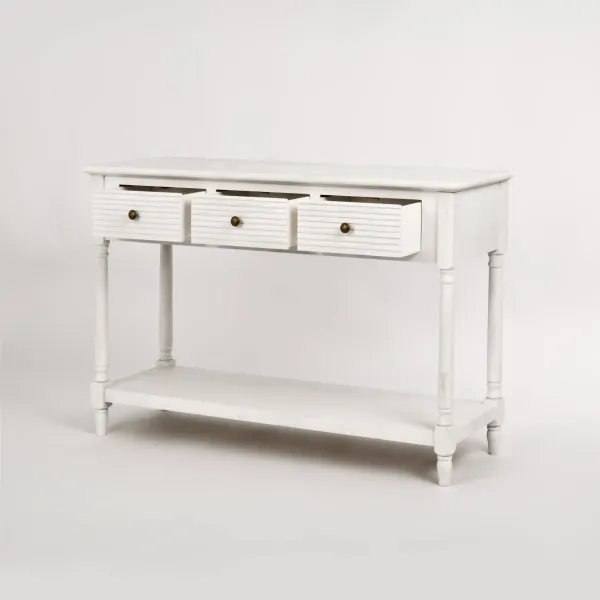 LivinHill Konzolový stolek Livorno 120 cm bílý