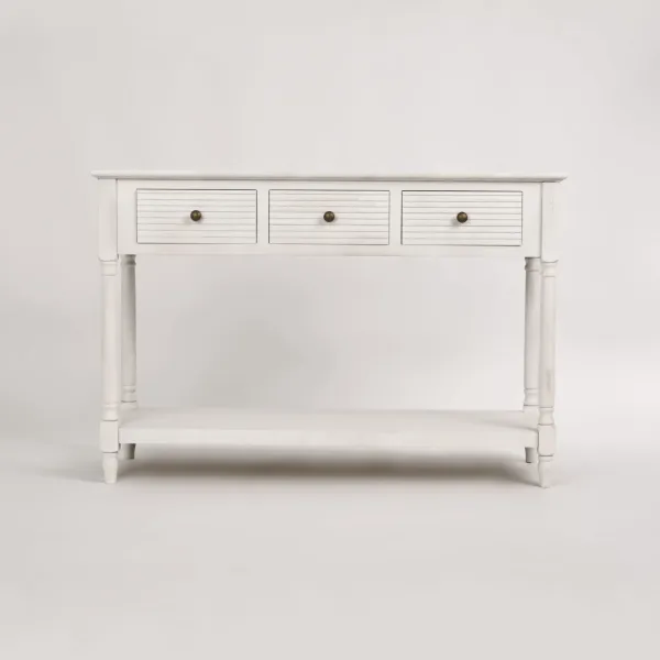 LivinHill Konzolový stolek Livorno 120 cm bílý