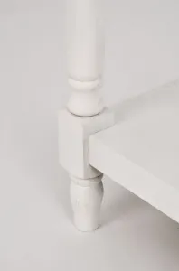 LivinHill Konzolový stolek Livorno 120 cm bílý