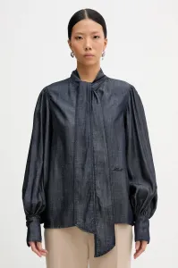 Džínsová mikina Karl Lagerfeld FLUID DENIM
