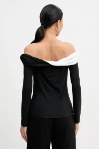 Top Karl Lagerfeld Bw Elegant Lslv Top White/Black