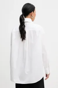 Košeľa Karl Lagerfeld Poplin Tie Shirt White