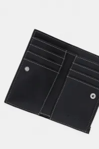Peňaženka Karl Lagerfeld Jeans Klj Metal Logo Bifold W/Zip Black