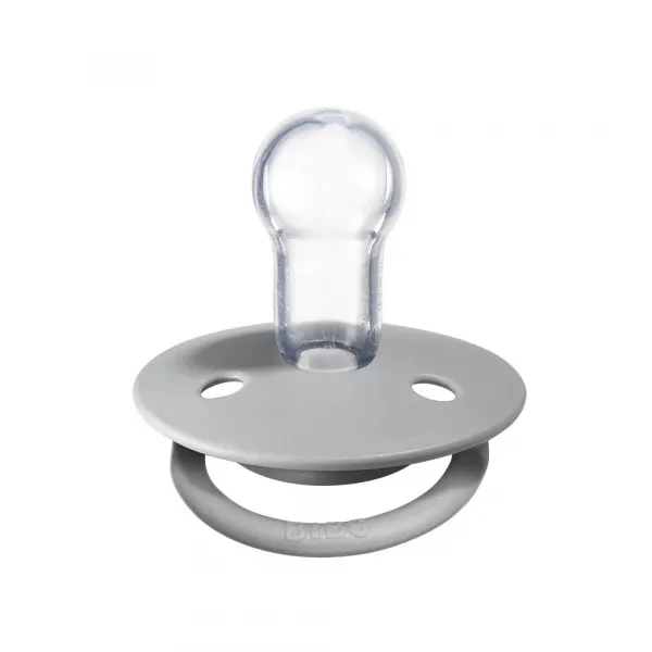 BIBS De Lux cumlíky zo silikónu 2 ks, One Size, Cloud/Black,BIBS De Lux cumlíky zo silikónu 2 ks, One Size, Cloud/Black