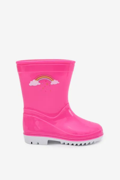Detské gumáky Boto Kids Fuchsia