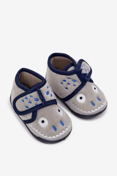 Detské papuče s Velcro zapínaním