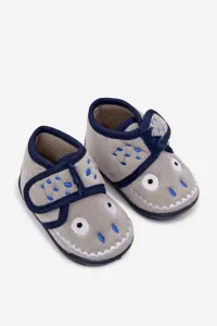 Detské papuče s Velcro zapínaním