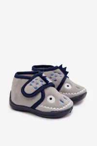 Detské papuče s Velcro zapínaním