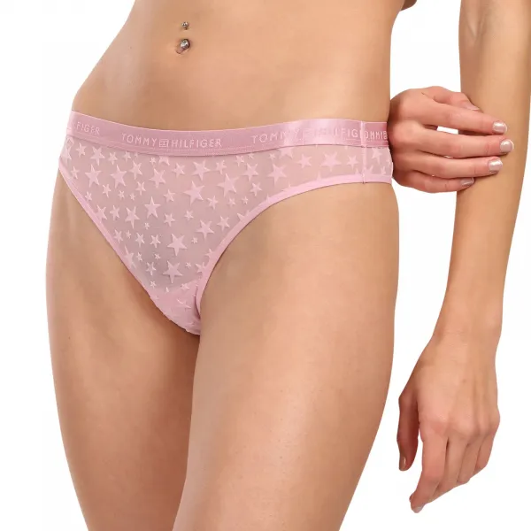 3PACK dámske tangá Tommy Hilfiger viacfarebné (UW0UW06135 0WK) S