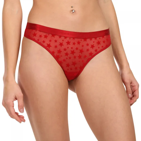 3PACK dámske tangá Tommy Hilfiger viacfarebné (UW0UW06135 0WK) S