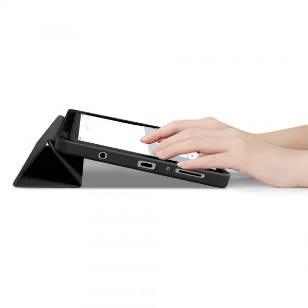 Tech-Protect SC Pen Canvas puzdro na Samsung Galaxy Tab A9 / A11 8.7'', čierne