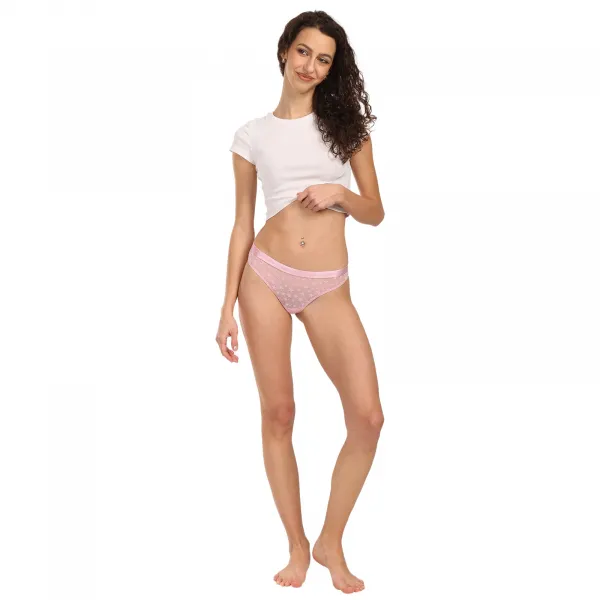 5PACK dámske tangá Tommy Hilfiger viacfarebné (UW0UW06136 0WK) M