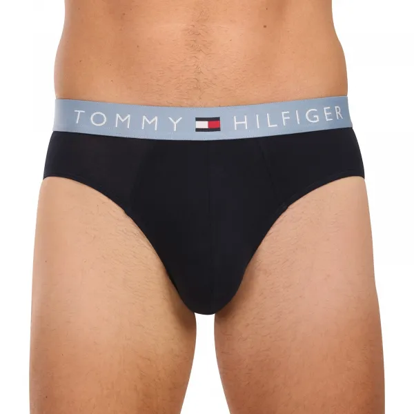 3PACK pánske slipy Tommy Hilfiger tmavo modré (UM0UM03575 0VM) S