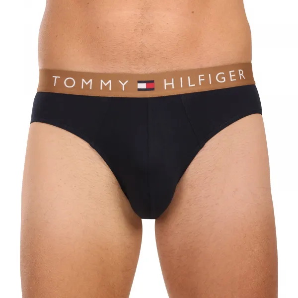 3PACK pánske slipy Tommy Hilfiger tmavo modré (UM0UM03575 0VM) S