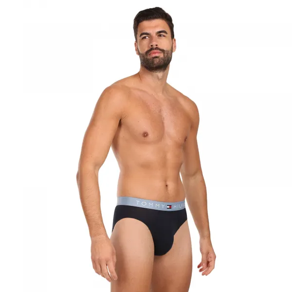3PACK pánske slipy Tommy Hilfiger tmavo modré (UM0UM03575 0VM) S