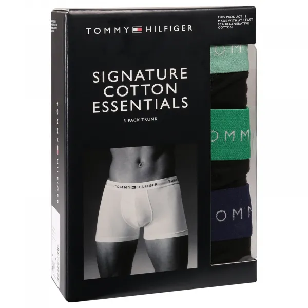 3PACK pánske boxerky Tommy Hilfiger čierne (UM0UM02763 0TG) M, trenky