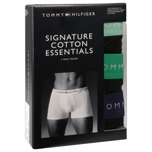 3PACK pánske boxerky Tommy Hilfiger čierne (UM0UM02763 0TG) M, trenky