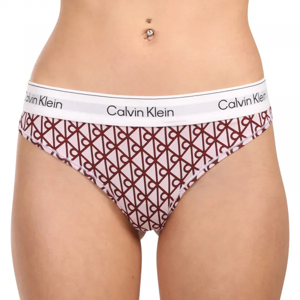 Dámske tangá Calvin Klein viacfarebné (QF8518-ZFR) M