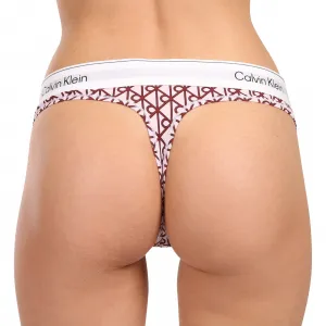Dámske tangá Calvin Klein viacfarebné (QF8518-ZFR) M