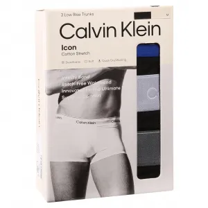 3PACK pánske boxerky Calvin Klein čierné (NB4389-R9B) M, trenky