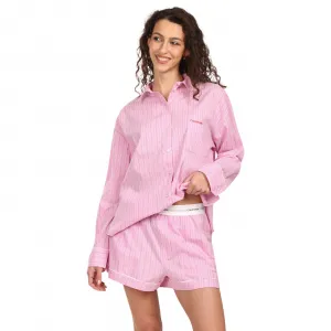 Dámske pyžamo Calvin Klein ružové (QS7581-2IX) M
