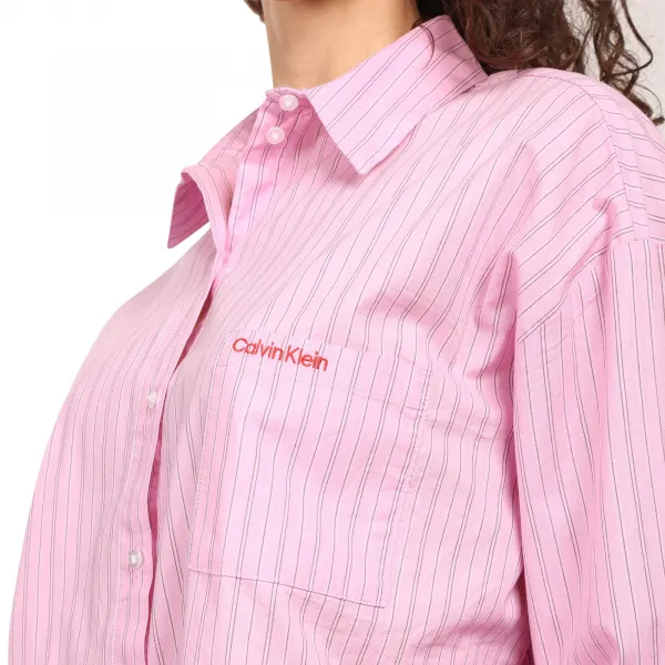 Dámske pyžamo Calvin Klein ružové (QS7581-2IX) M