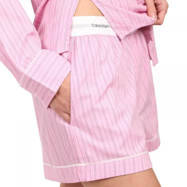 Dámske pyžamo Calvin Klein ružové (QS7581-2IX) M