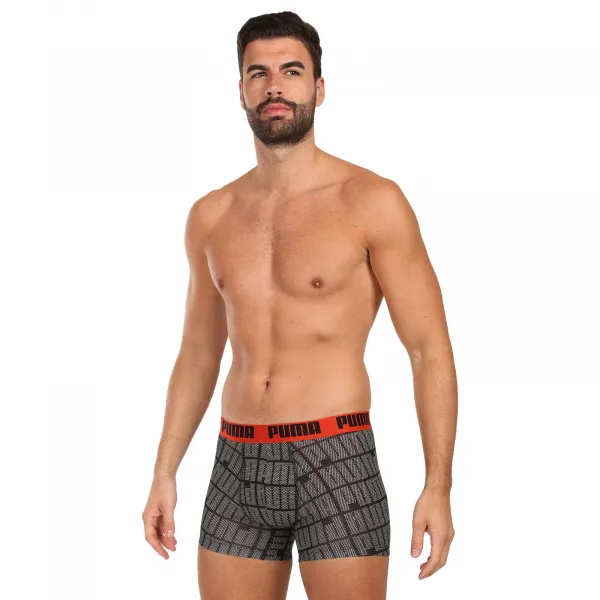 3PACK pánske boxerky Puma viacfarebné (701237583 002) M, trenky