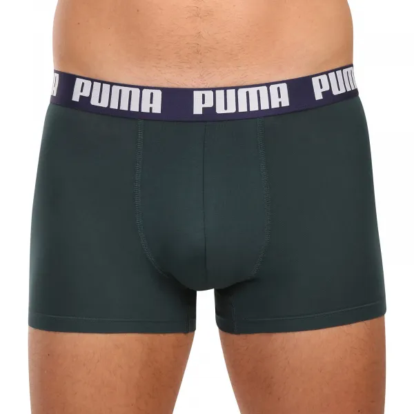3PACK pánske boxerky Puma zelené (701237583 003) L, trenky