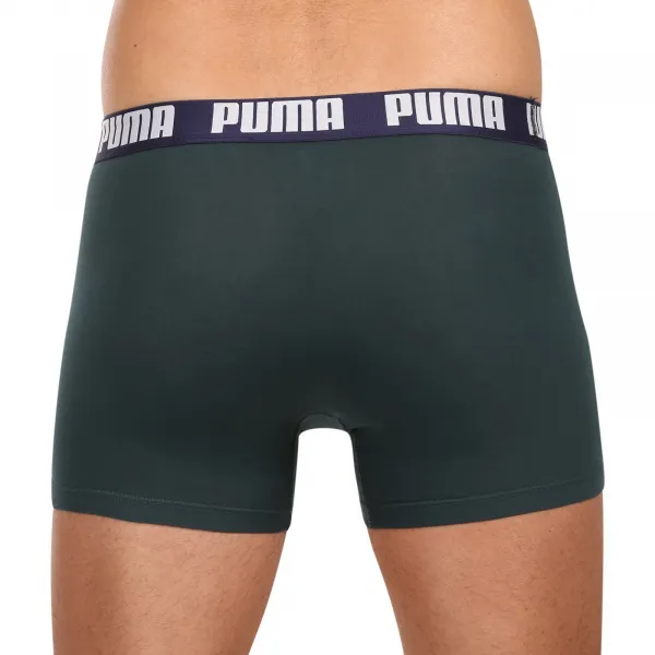 3PACK pánske boxerky Puma zelené (701237583 003) L, trenky