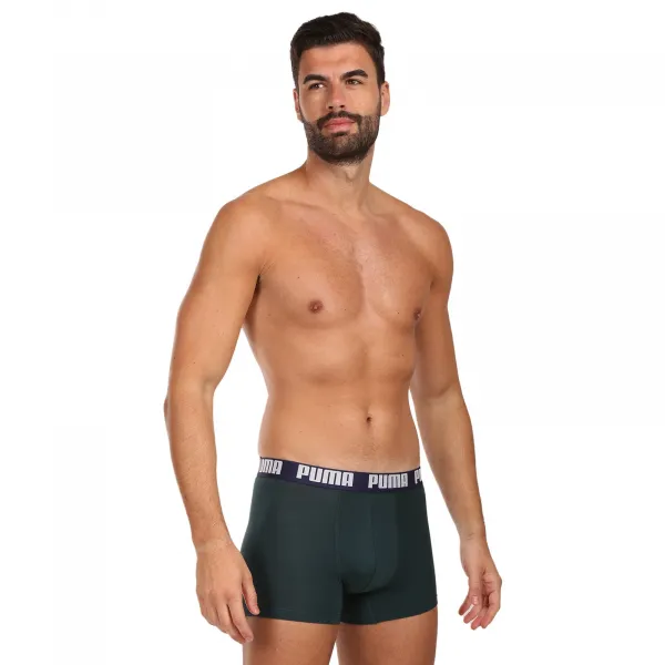 3PACK pánske boxerky Puma zelené (701237583 003) L, trenky