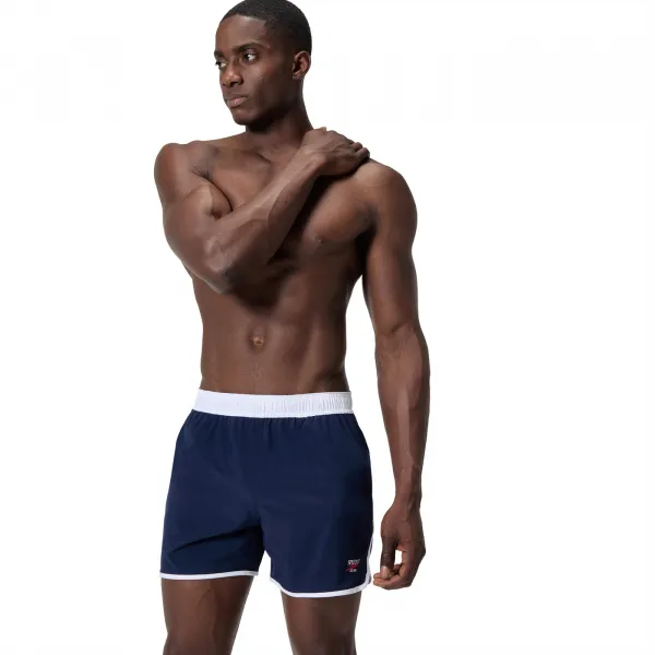Speedo logo volley 16" watershort navy s - uk32