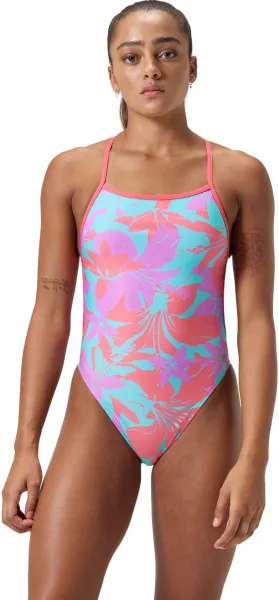 Speedo allover kaluna flora v back s - uk32