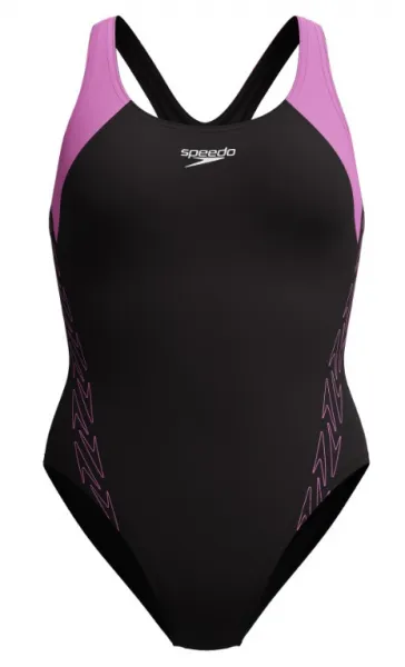 Speedo hyperboom splice racerback purple s - uk32