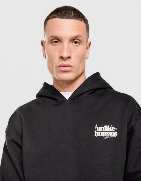 Unlike Humans Mikina S Kapucňou Crafted