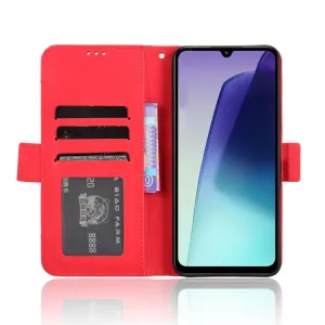 SLOT Peňaženkový obal pre Xiaomi Redmi 14C / Poco C75 červený