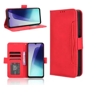 SLOT Peňaženkový obal pre Xiaomi Redmi 14C / Poco C75 červený