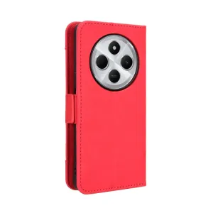 SLOT Peňaženkový obal pre Xiaomi Redmi 14C / Poco C75 červený
