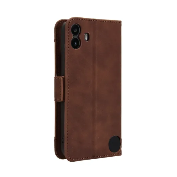 SLOT Peňaženkový obal pre CMF Phone 1 hnedý