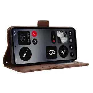 SLOT Peňaženkový obal pre CMF Phone 1 hnedý