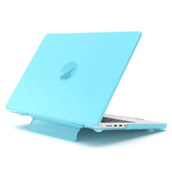 FROST Obal pre Macbook Air 13 (M2 / M3 / M4 / M5) A2681 / A3113 / A3240 / A3449 svetlomodrý