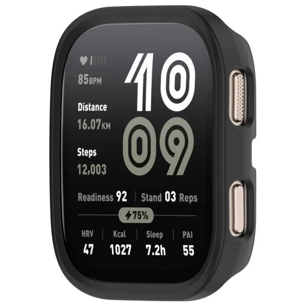 PC HALF COVER Plastový kryt Amazfit Bip 6 čierny