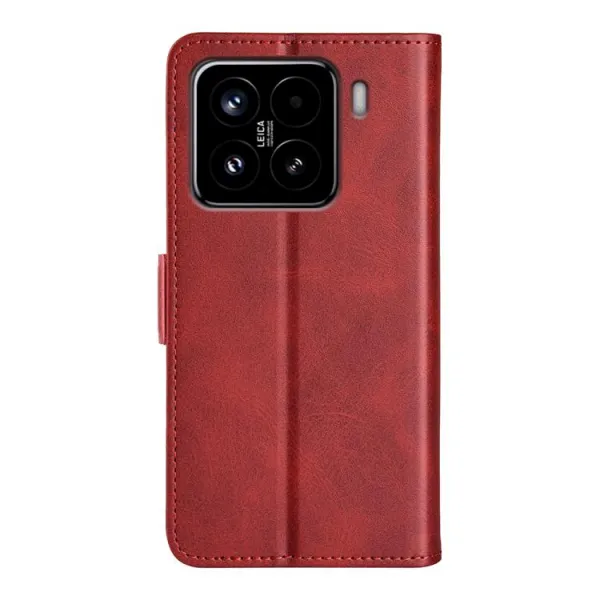 SIDE Peňaženkové puzdro pre Xiaomi 15 červené