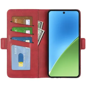SIDE Peňaženkové puzdro pre Xiaomi 15 červené