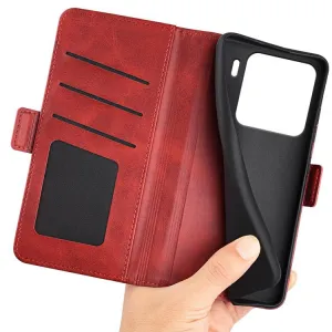 SIDE Peňaženkové puzdro pre Xiaomi 15 červené