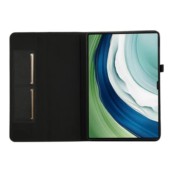 FABRIC Zaklápací kryt pre Huawei MatePad Pro 12.2 čierny