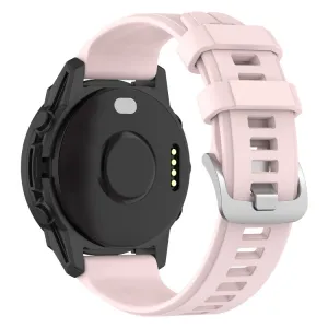 SILICONE Vymeniteľný remienok pre Garmin Forerunner 955 ružový