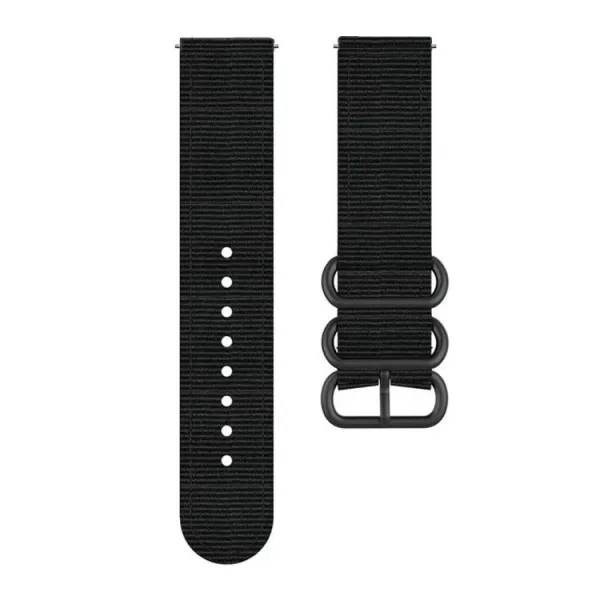 NYLON Vymeniteľný remienok pre Garmin Venu X1 čierny