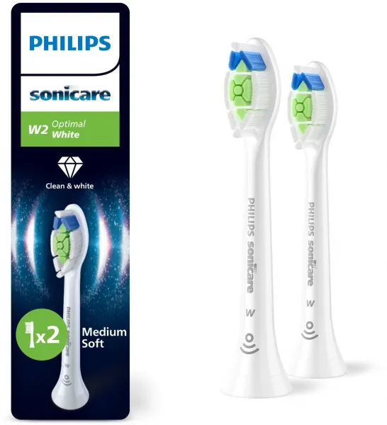 Philips Sonicare Optimal White HX6062/87 náhradné hlavice na zubnú kefku 2 ks
